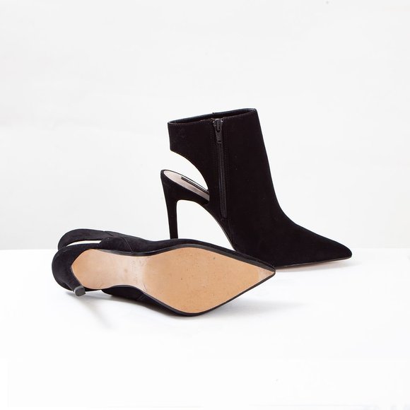 Zara Ankle Boot with Cutout Heel - Picture 3 of 4